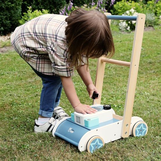 Holzrasenmäher mit Geräusch Adam Toys
