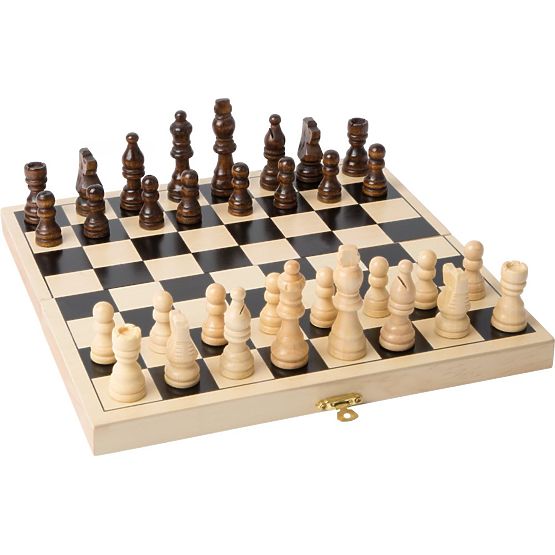 Holzschach Logikspiel für Kinder