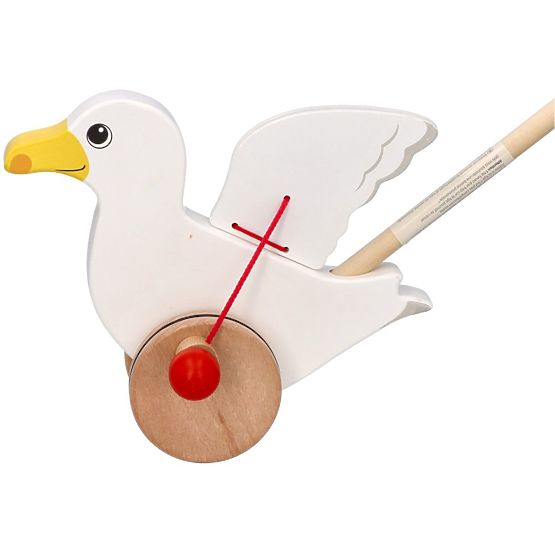 Holzschieber Möwe Jonas