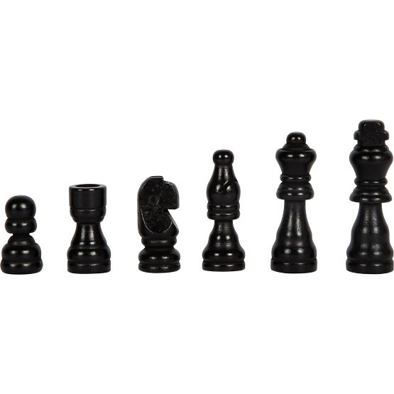 Holzspieleset 3 in 1 - Schach, Dame, Mühle