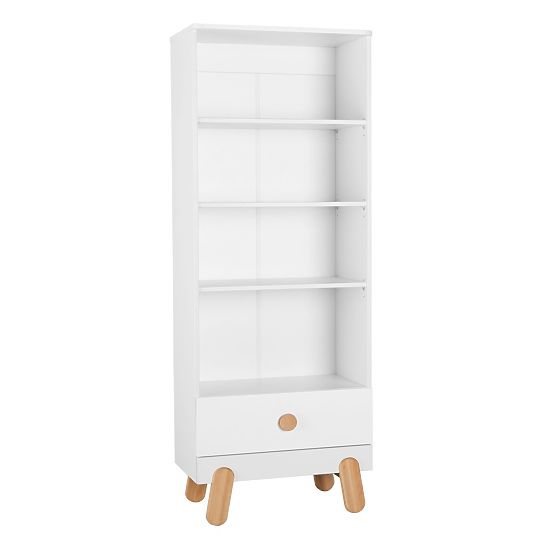 Bücherschrank Ida weiss