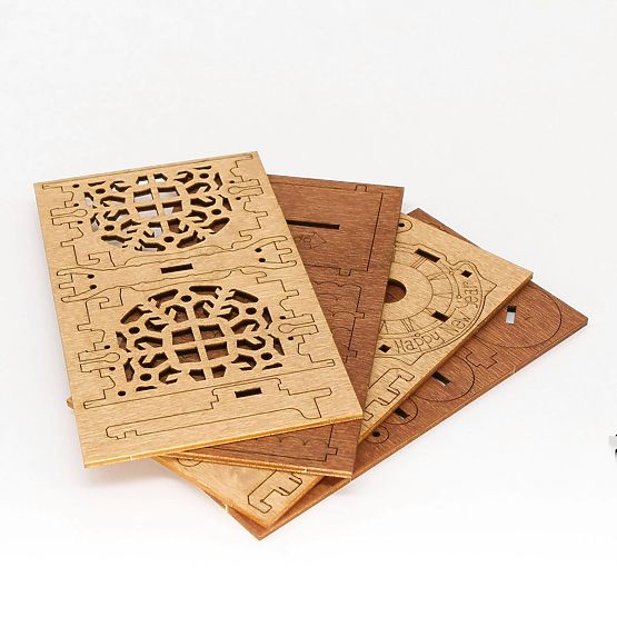 iDventure 3D Holzpuzzle Rätsel Frohes Neues Jahr