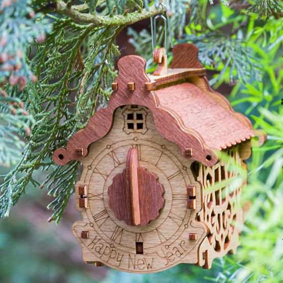 iDventure 3D Holzpuzzle Rätsel Frohes Neues Jahr