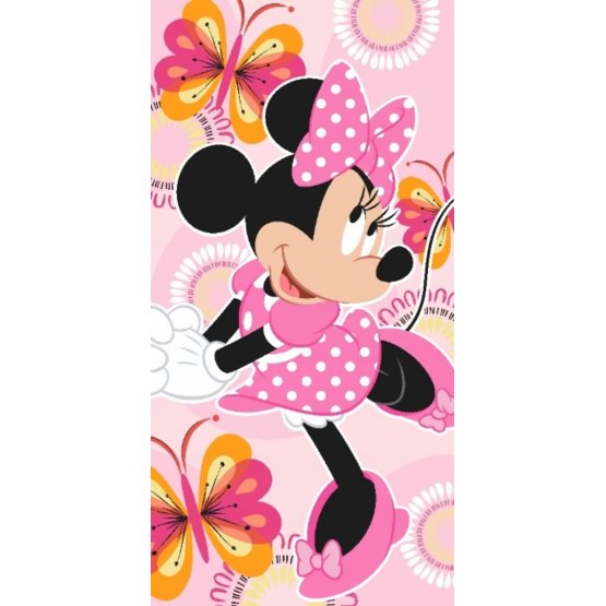 Kinder Badetuch Minnie Mouse 070