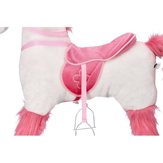 Interaktives Schaukelpferd weißer Einhorn