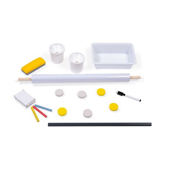 Janod Whiteboard doppelseitig stehend – höhenverstellbar