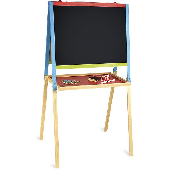 Jeujura Holz-Multiaktivitätstafel 56x43 cm mit Zubehör