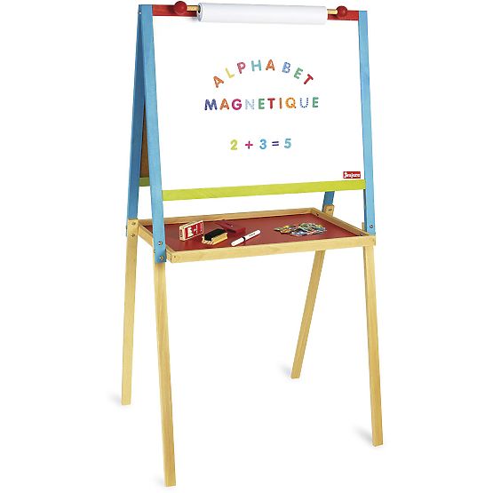 Jeujura Holz-Multiaktivitätstafel 56x43 cm mit Zubehör