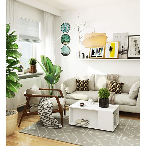 KAFFEETISCH JULIET WEISS