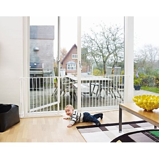 Kamin-Gitterschutz Baby Dan FLEX L -Weiß