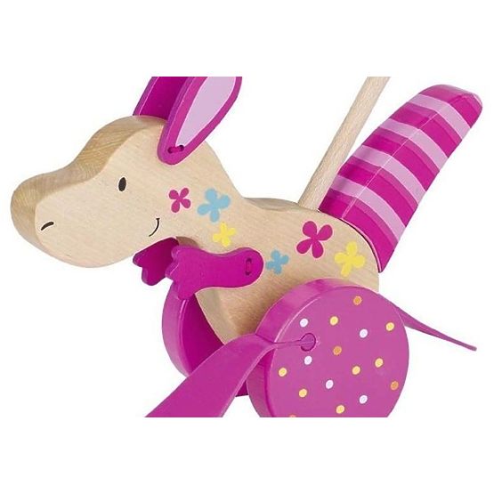 Känguru an einer Susibelle-Stange ziehen