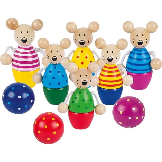 Kegelspiel Mäuse