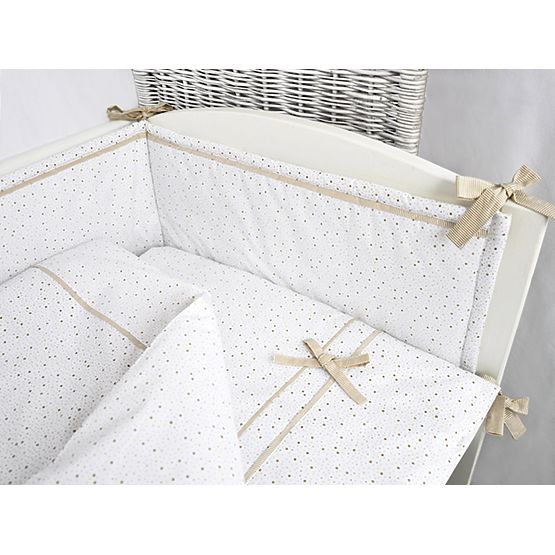 Kinder 2-dílné Bettbezug mini-mini beige