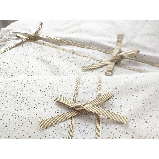 Kinder 2-dílné Bettbezug mini-mini beige