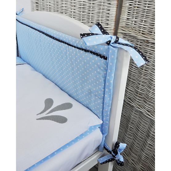 Kinder 3-dílné Bettbezug Slonik blue