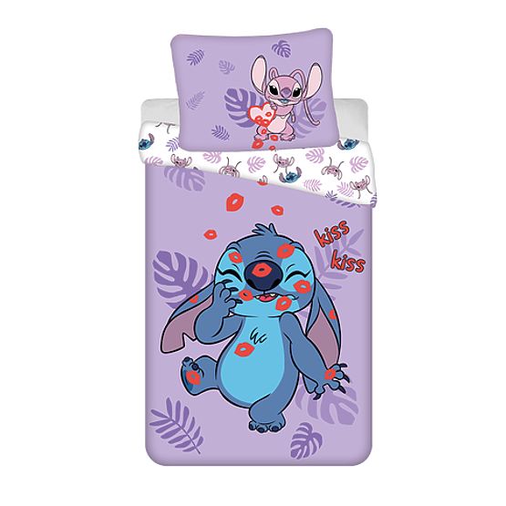 Kinder-Baumwollbettwäsche Lilo and Stitch 