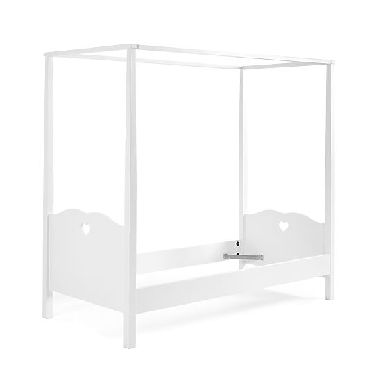 Kinder Bett Amori mit der himmel 200x90 cm