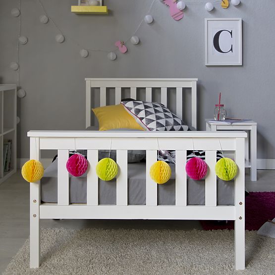 Kinderbett Anet - weiss