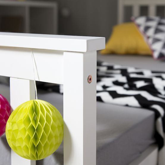 Kinderbett Anet - weiss