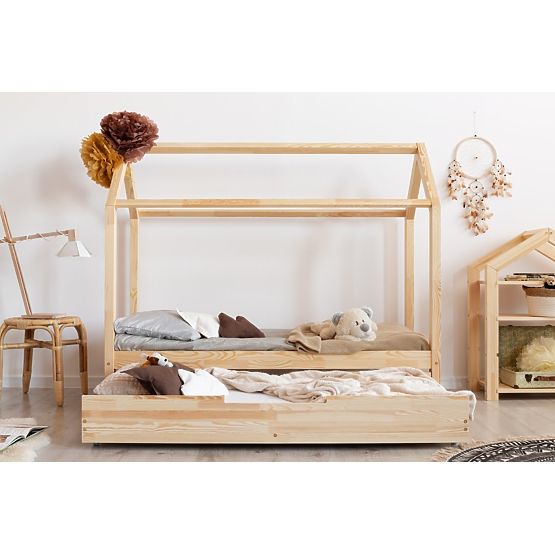 Kinder Bett haus mit schublade Mila
