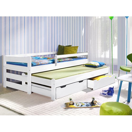 Kinder Bett mit bett - ZUSÄTZLICH white