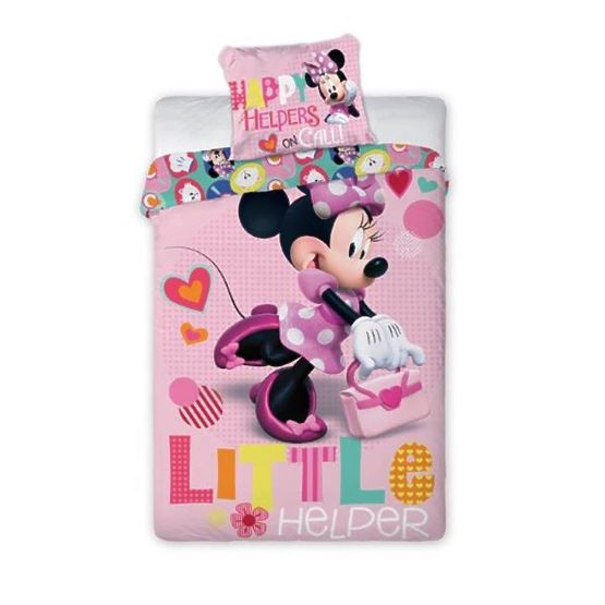 Kinder Bettbezug Minnie Mouse - Little helfer