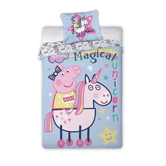Kinder Bettbezug Sparschwein Peppa