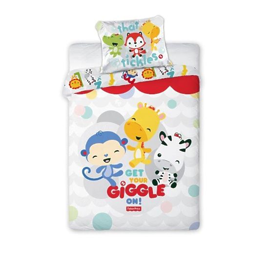 Kinder-Bettwäsche Fisher Price - Lustiger ZOO