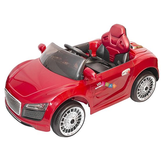 Kinder elektrisch runabout RRS kabriolett red