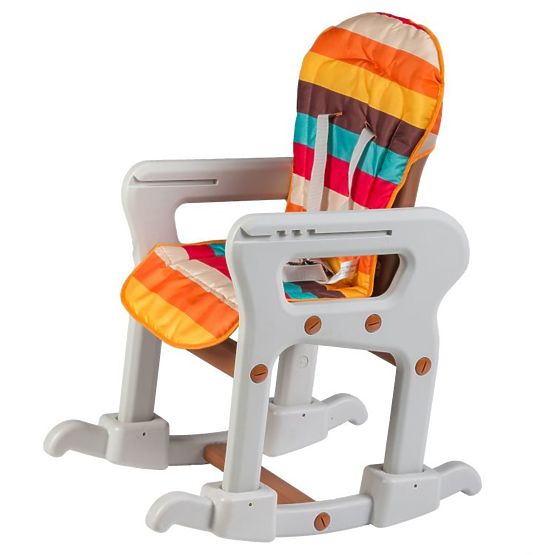 Kinder Essen- Babystuhl 3v1 - brown