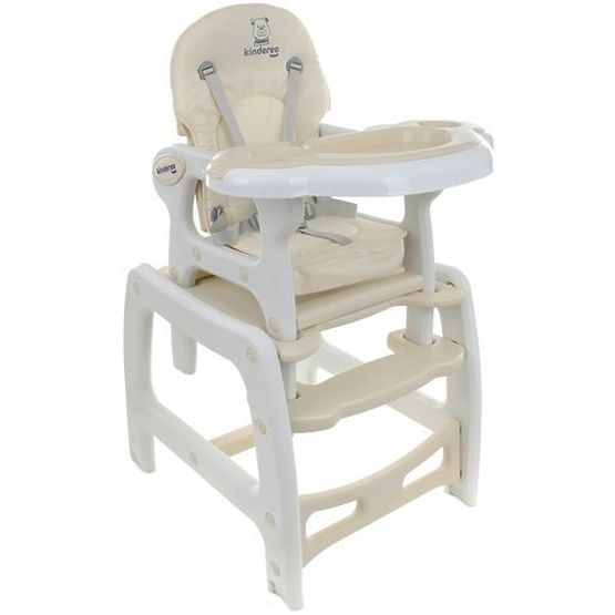 Kinder Essen- Babystuhl Hugo - Beige