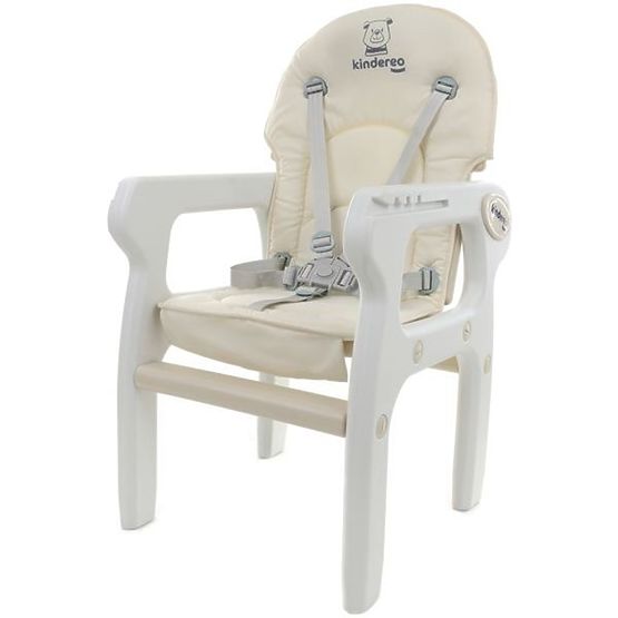 Kinder Essen- Babystuhl Hugo - Beige