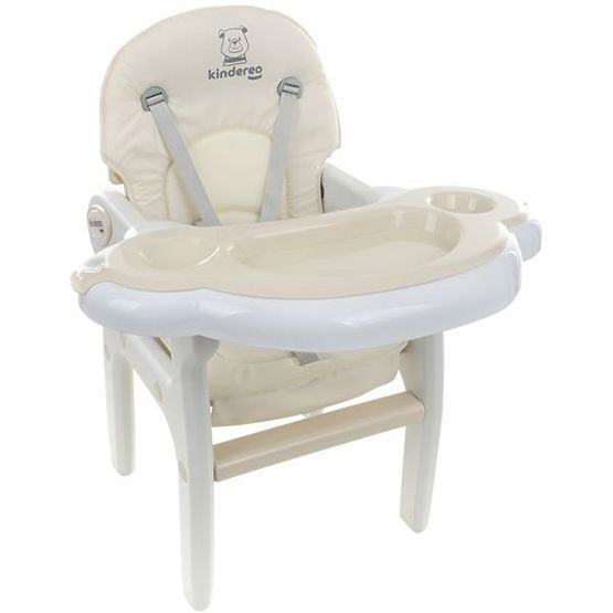 Kinder Essen- Babystuhl Hugo - Beige