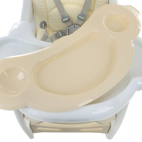 Kinder Essen- Babystuhl Hugo - Beige