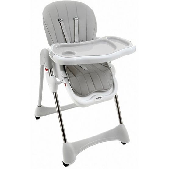 Kinder Essen- Babystuhl Luxa - grey