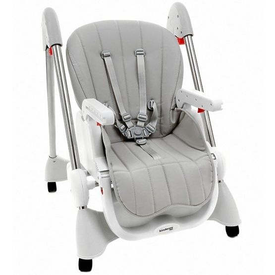 Kinder Essen- Babystuhl Luxa - grey