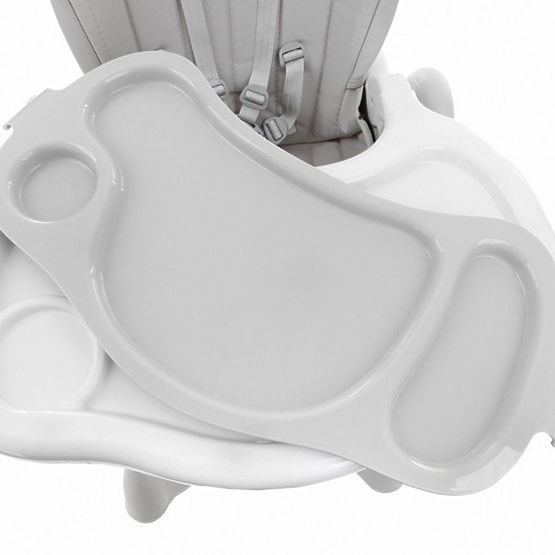 Kinder Essen- Babystuhl Luxa - grey