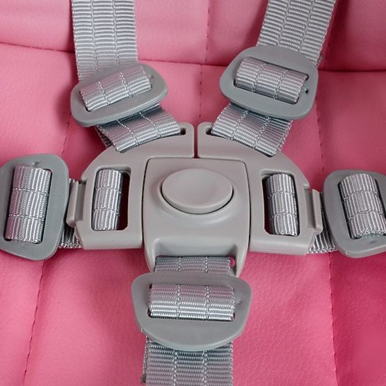 Kinder Essen- Babystuhl Luxa - pink