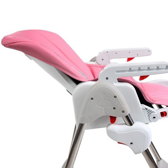 Kinder Essen- Babystuhl Luxa - pink