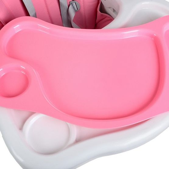 Kinder Essen- Babystuhl Luxa - pink