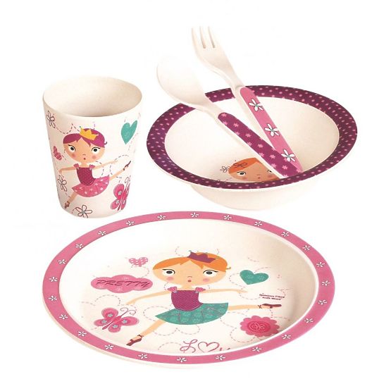 Kinder Essen- Set Danseuse