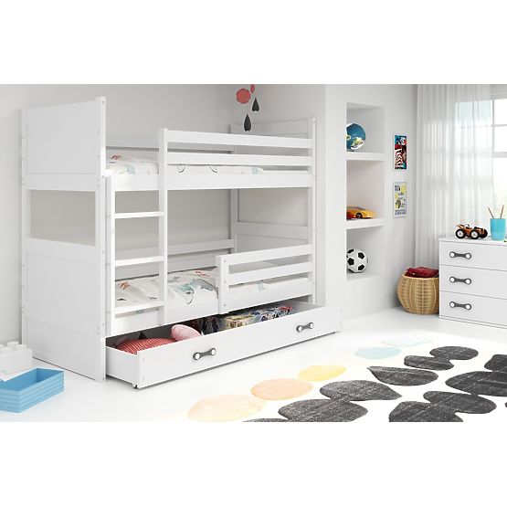 Kinder Etagen Bett Rocky - white