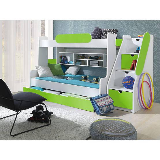 Kinder Etagen Bett Segan green