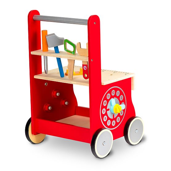 Kinder hölzern dílnička mit räder
