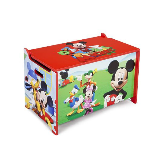 Kinder- Holztruhe Mickey Maus