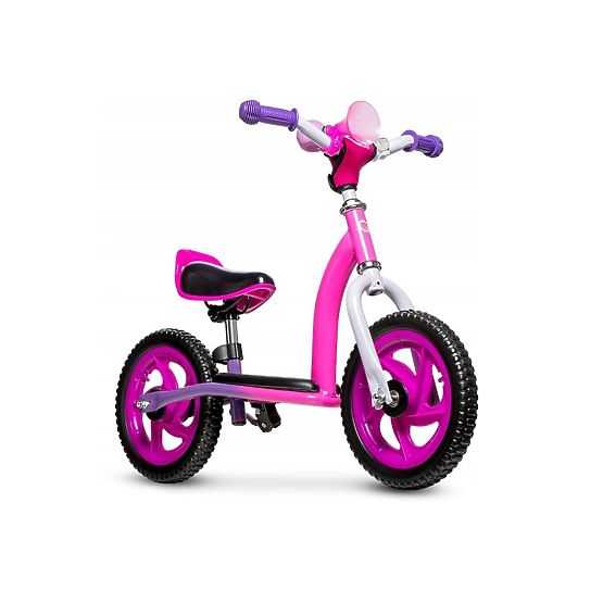Kinder hüpfen a Scooter LIONELO Roy - Pink