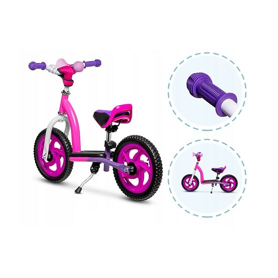 Kinder hüpfen a Scooter LIONELO Roy - Pink