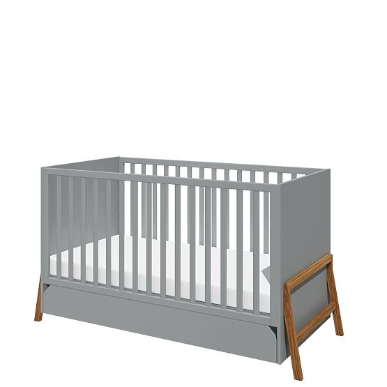 Gitterbett Kinderbett Lotti Grey