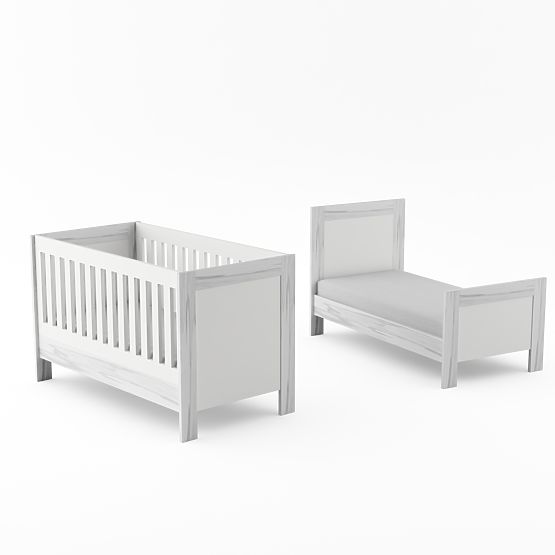 Kinder Kinderbett Manhattan - white