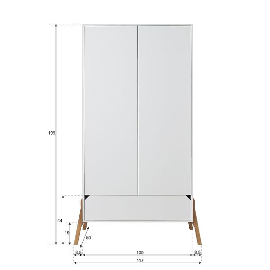 Kinder Kleiderschrank Lotti